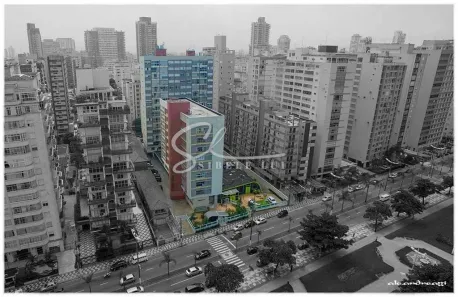 Apartamento com 2 Quartos para alugar, 86m² no Gonzaga, Santos