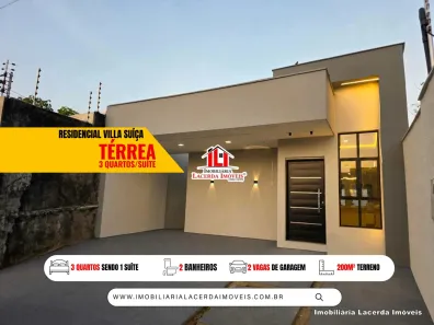 Casa de Condomínio com 3 Quartos à venda, 90m² no Tarumã, Manaus