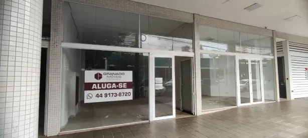 Sala Comercial para alugar, 126m² no Zona 01, Maringá