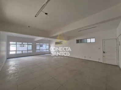 Imóvel Comercial para alugar, 100m² no Gonzaga, Santos