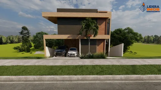 Casa de Condomínio com 5 Quartos à venda, 440m² no Alphaville (Abrantes), Camaçari