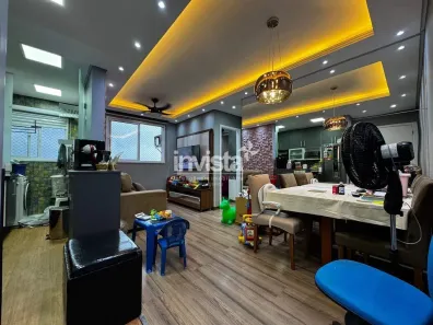 Apartamento com 2 Quartos à venda, 46m² no Areia Branca, Santos