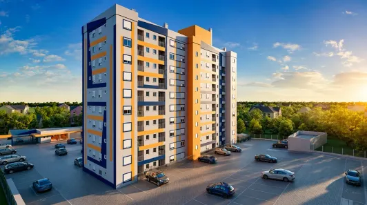 Apartamento com 2 Quartos à venda, 51m² no São Jorge, Novo Hamburgo