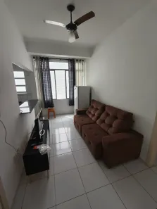 Apartamento com 1 Quarto para alugar, 35m² no Centro, São Vicente