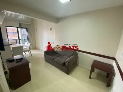 Flat com 1 Quarto para alugar, 50m² no Moema, São Paulo