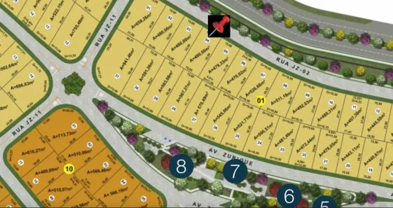 Lote/Terreno à venda, 480m² no Jardins Munique, Goiânia