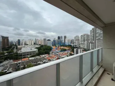 Apartamento com 1 Quarto para alugar, 33m² no Santo Amaro, São Paulo