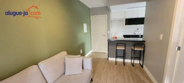 Apartamento com 1 Quarto para alugar, 35m² no Parque Residencial Aquarius, São José dos Campos