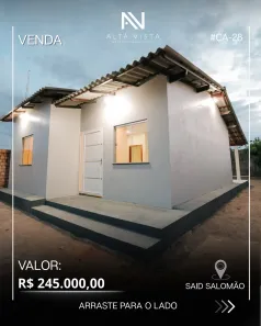 Casa com 2 Quartos à venda, 85m² no Said Salomão, Boa Vista