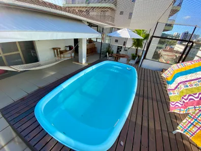 Apartamento com 4 Quartos à venda, 256m² no Loteamento João Batista Julião, Guarujá