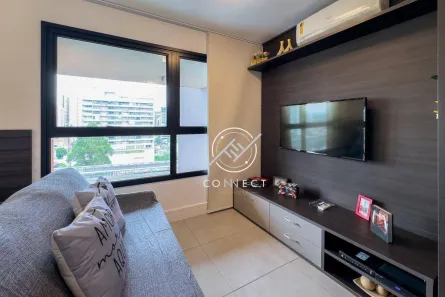 Apartamento com 1 Quarto à venda, 38m² no Santo Amaro, São Paulo