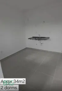 Apartamento com 2 Quartos para venda ou aluguel, 34m² no Quarta Parada, São Paulo