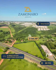 Lote/Terreno à venda, 21000m² no , Bady Bassitt
