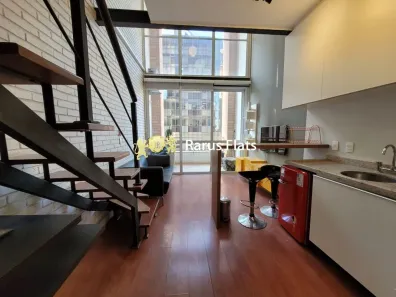 Flat com 1 Quarto à venda, 39m² no Cidade Monções, São Paulo
