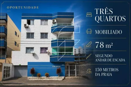 Apartamento com 3 Quartos à venda, 78m² no Praia do Morro, Guarapari