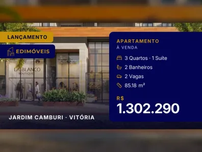 Apartamento com 3 Quartos à venda, 85m² no Jardim Camburi, Vitória