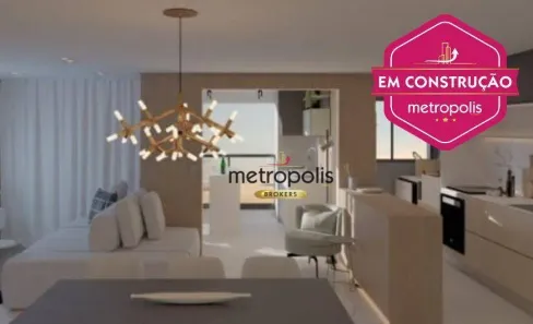 Apartamento com 2 Quartos à venda, 62m² no Campestre, Santo André