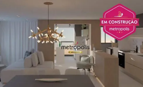 Apartamento com 2 Quartos à venda, 63m² no Campestre, Santo André