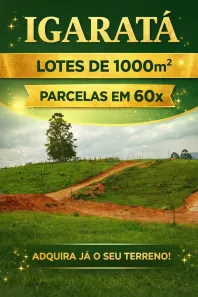 Lote/Terreno à venda, 1000m² no Centro, Igaratá