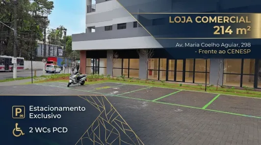 Ponto Comercial para alugar, 214m² no Jardim São Luís, São Paulo
