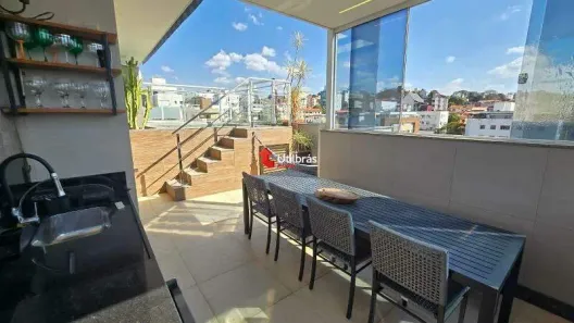 Cobertura com 3 Quartos à venda, 145m² no Santa Rosa, Belo Horizonte