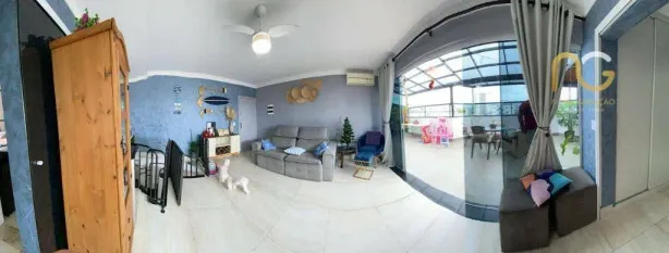 Apartamento com 3 Quartos à venda, 127m² no Caiçara, Praia Grande