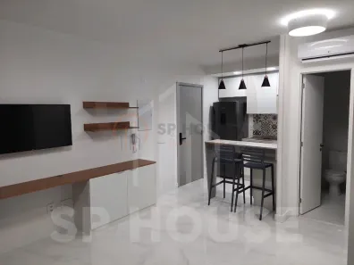 Apartamento com 1 Quarto para alugar, 25m² no Vila Clementino, São Paulo