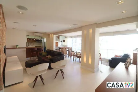 Apartamento com 2 Quartos para alugar, 105m² no Cidade Monções, São Paulo