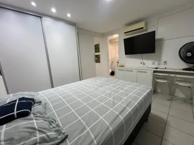 Apartamento com 1 Quarto para alugar, 33m² no Boa Viagem, Recife