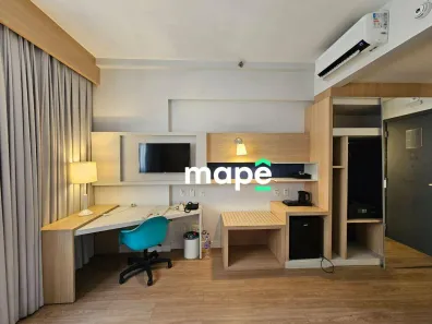 Apartamento com 1 Quarto à venda, 25m² no Pompéia, Santos
