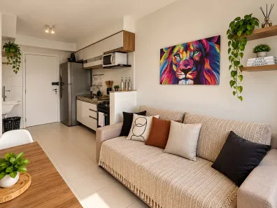 Apartamento com 1 Quarto para venda ou aluguel, 27m² no Jardim Mirante, São Paulo