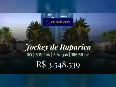 Apartamento com 3 Quartos à venda, 156m² no Jockey de Itaparica, Vila Velha