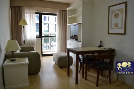 Flat com 1 Quarto para alugar, 36m² no Itaim Bibi, São Paulo