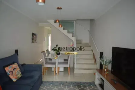 Sobrado com 3 Quartos à venda, 92m² no Vila Bastos, Santo André