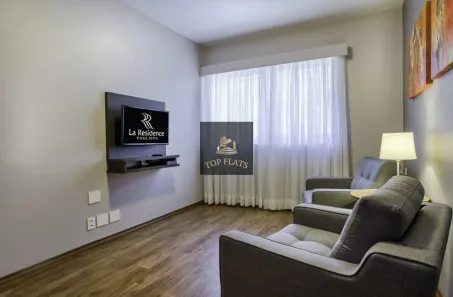 Flat com 1 Quarto para alugar, 35m² no Jardim Paulista, São Paulo