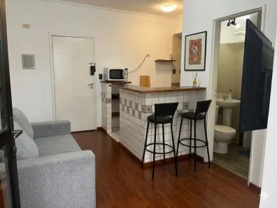 Apartamento com 1 Quarto à venda, 37m² no Indianópolis, São Paulo