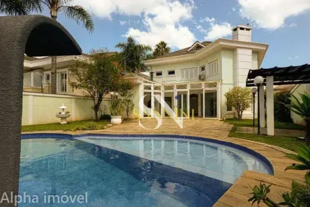 Casa de Condomínio com 4 Quartos para venda ou aluguel, 450m² no Alphaville, Santana de Parnaíba