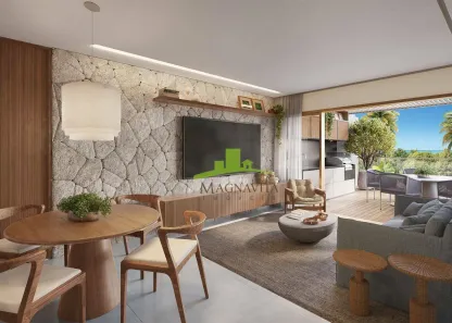 Apartamento com 2 Quartos à venda, 90m² no Imbassaí, Mata de São João