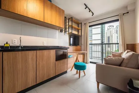 Kitnet com 1 Quarto à venda, 27m² no Pinheiros, São Paulo