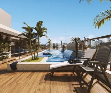 Apartamento com 1 Quarto à venda, 29m² no Intermares, Cabedelo