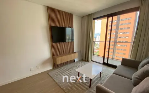 Apartamento com 1 Quarto para alugar, 53m² no Cambuí, Campinas