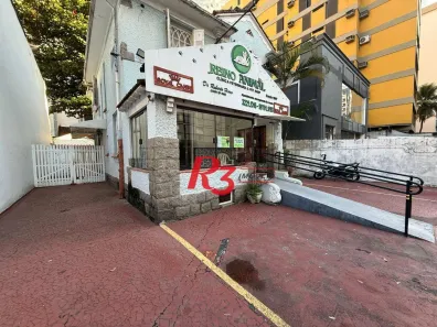 Imóvel Comercial para alugar, 257m² no Gonzaga, Santos