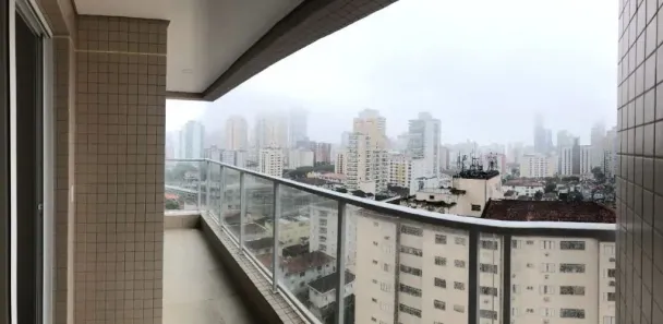Apartamento com 2 Quartos para alugar, 66m² no Campo Grande, Santos