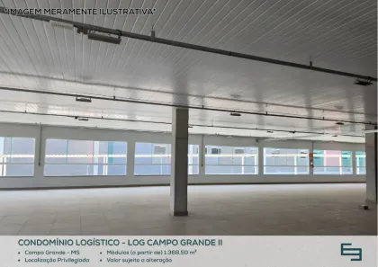 Galpão/Depósito/Armazém para alugar, 1368m² no Maria Aparecida Pedrossian, Campo Grande