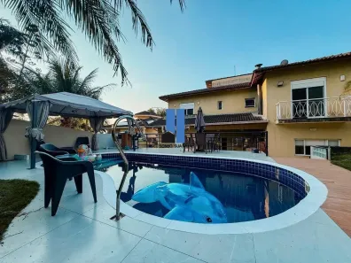 Casa de Condomínio com 4 Quartos à venda, 368m² no Jardim Indaiá, Embu das Artes