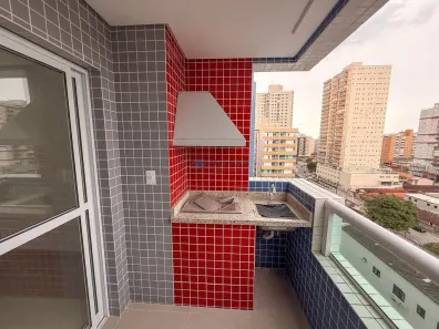 Apartamento com 1 Quarto à venda, 47m² no Guilhermina, Praia Grande