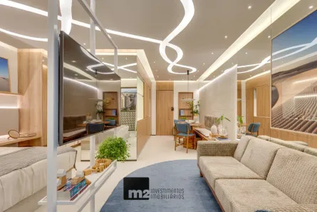 Flat com 1 Quarto à venda, 37m² no Setor Oeste, Goiânia