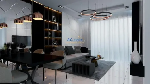 Apartamento com 2 Quartos à venda, 54m² no Mirim, Praia Grande