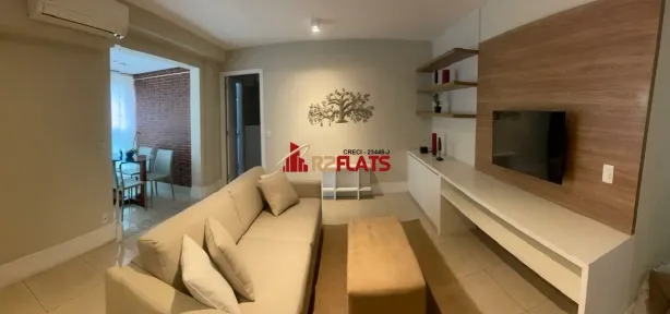 Flat com 1 Quarto para alugar, 51m² no Itaim Bibi, São Paulo