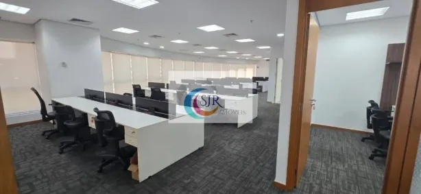 Sala Comercial para alugar, 418m² no Cidade Monções, São Paulo